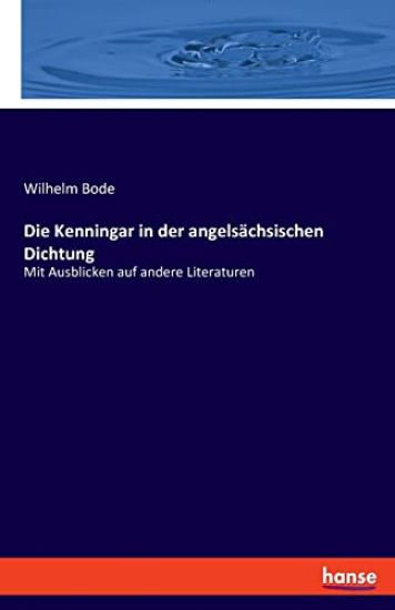 Die Kenningar in der angelsächsischen Dichtung