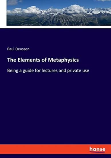 The Elements of Metaphysics