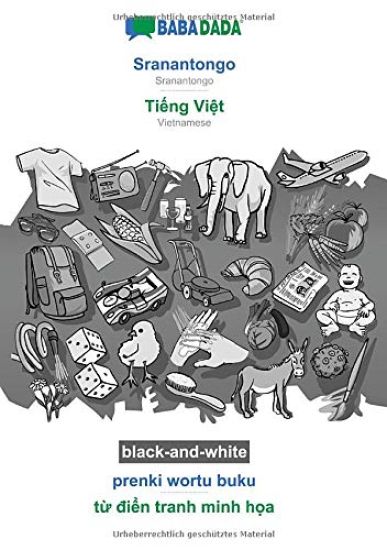 Sranantongo - Ti¿ng Vi¿t, prenki wortu buku, BW
