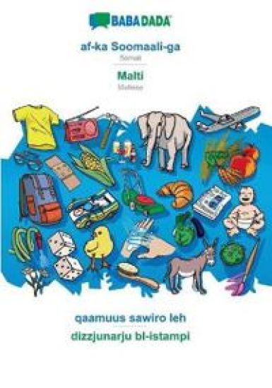 af-ka Soomaali-ga - Malti, qaamuus sawiro leh