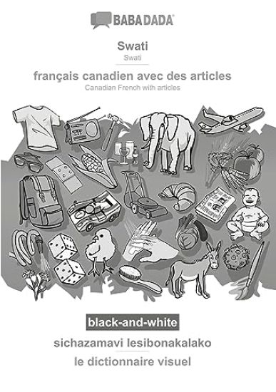 Swati - français canadien avec des articles, sichazamavi lesibonakalako, BW