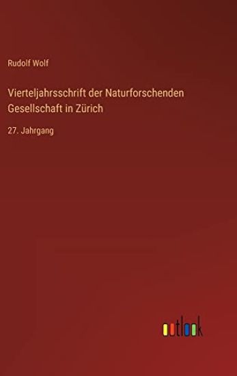 Vierteljahrsschrift der Naturforschenden Gesellschaft in Zürich