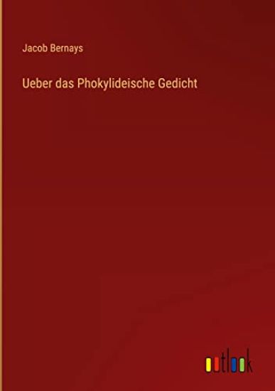 Ueber das Phokylideische Gedicht