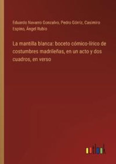 La mantilla blanca