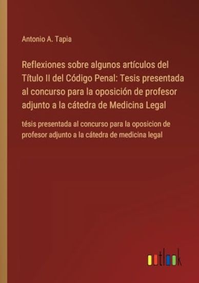 Reflexiones sobre algunos art?culos del T?tulo II del C?digo Penal