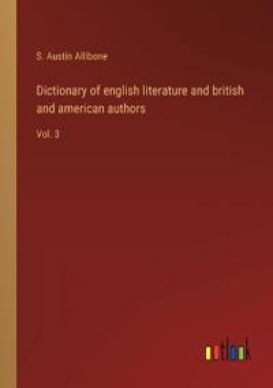 Dictionary of english literature and british and american authors