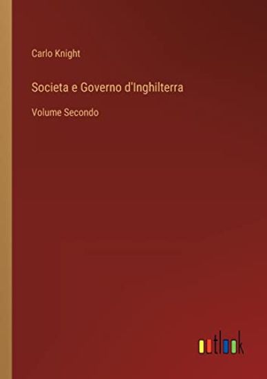 Societa e Governo d'Inghilterra
