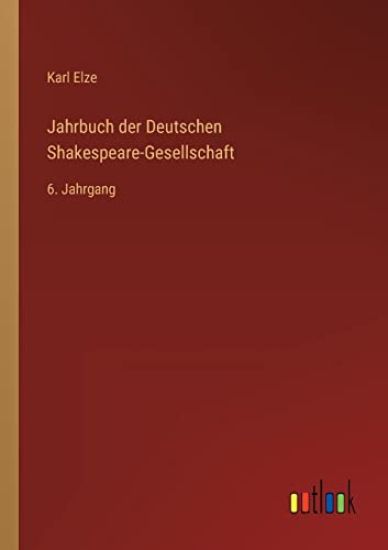 Jahrbuch der Deutschen Shakespeare-Gesellschaft