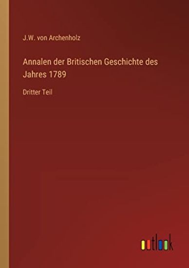 Annalen der Britischen Geschichte des Jahres 1789