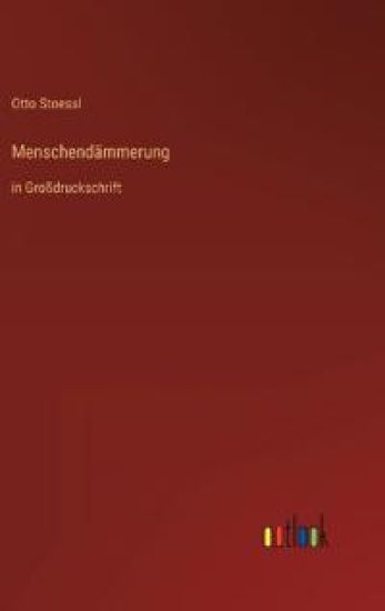 Menschendämmerung