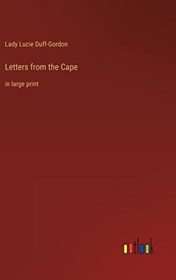 Letters from the Cape