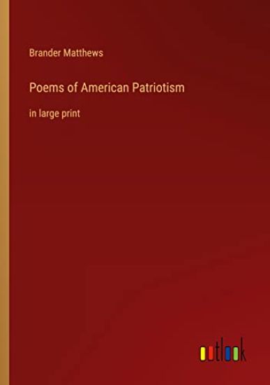 Poems of American Patriotism