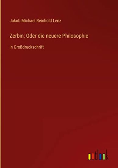 Zerbin; Oder die neuere Philosophie