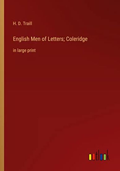 English Men of Letters; Coleridge