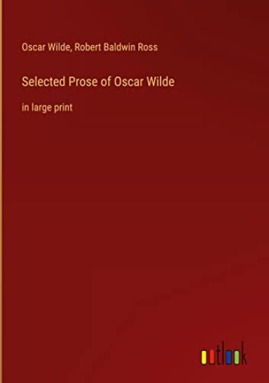 Selected Prose of Oscar Wilde