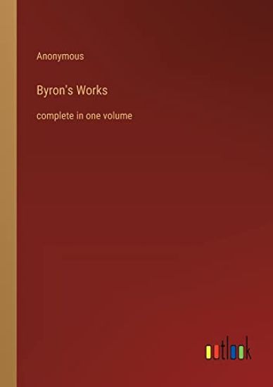 Byron's Works