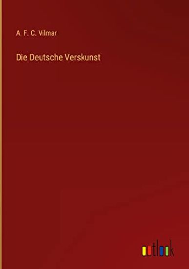 Die Deutsche Verskunst