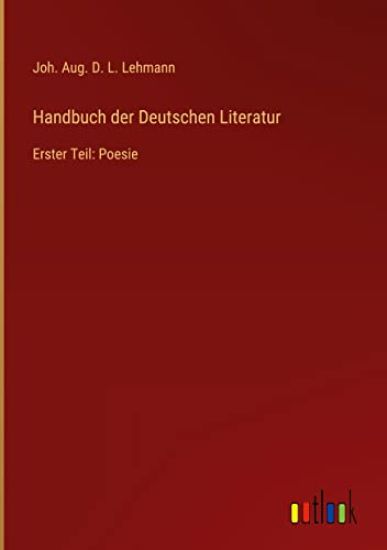 Handbuch der Deutschen Literatur