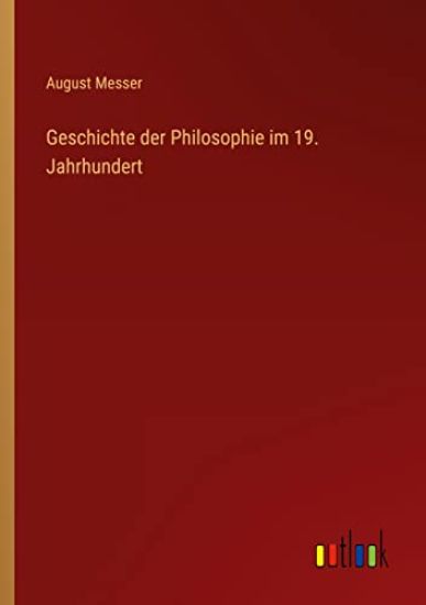 Geschichte der Philosophie im 19. Jahrhundert