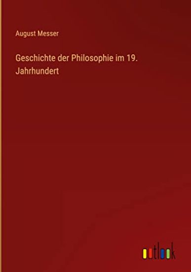 Geschichte der Philosophie im 19. Jahrhundert