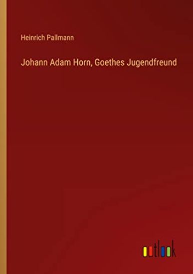 Johann Adam Horn, Goethes Jugendfreund