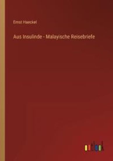 Aus Insulinde - Malayische Reisebriefe