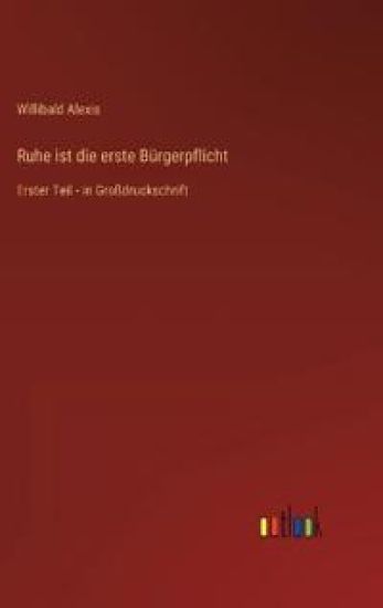 Ruhe ist die erste Bürgerpflicht
