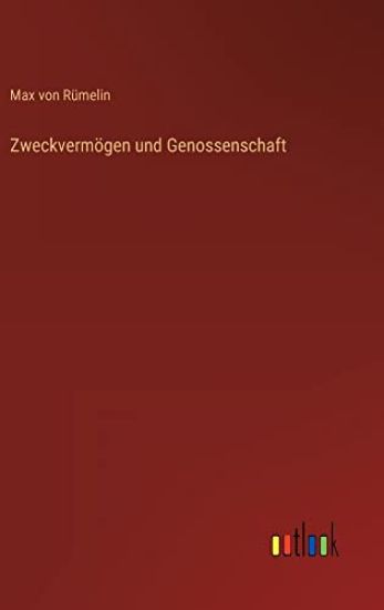 Zweckvermögen und Genossenschaft