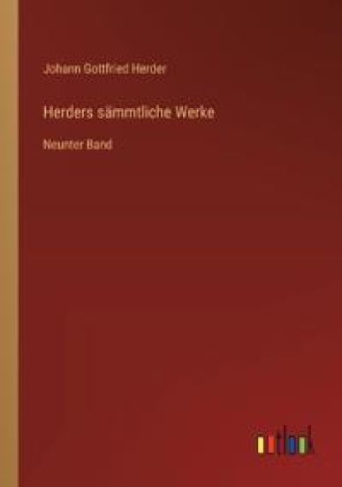 Herders sämmtliche Werke