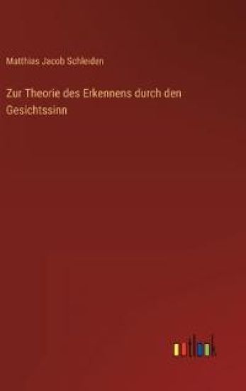 Zur Theorie des Erkennens durch den Gesichtssinn