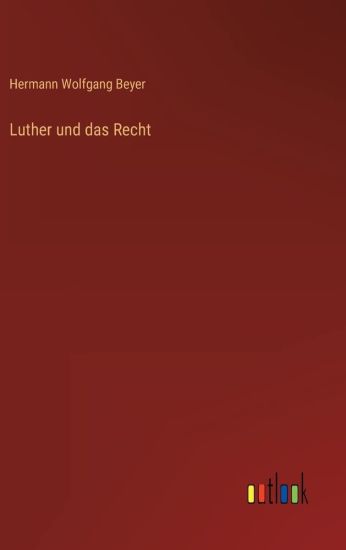 Luther und das Recht
