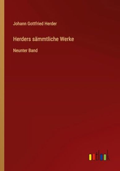 Herders sämmtliche Werke