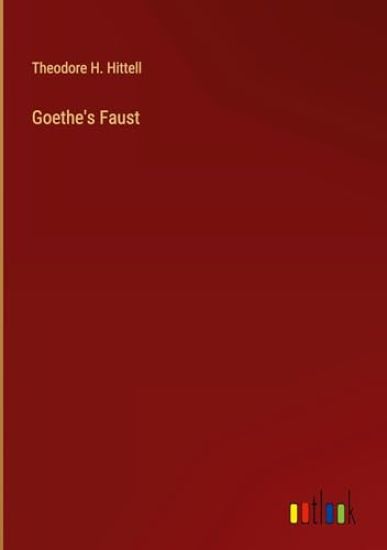 Goethe's Faust