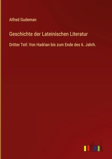 Geschichte der Lateinischen Literatur