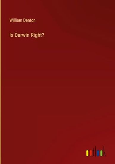 Is Darwin Right?