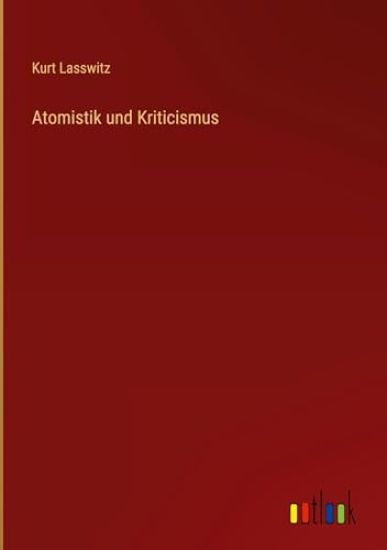 Atomistik und Kriticismus