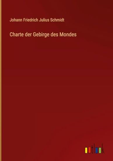Charte der Gebirge des Mondes