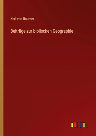 Beitr?ge zur biblischen Geographie