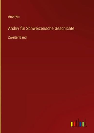 Archiv f?r Schweizerische Geschichte