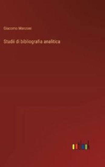 Studii di bibliografia analitica
