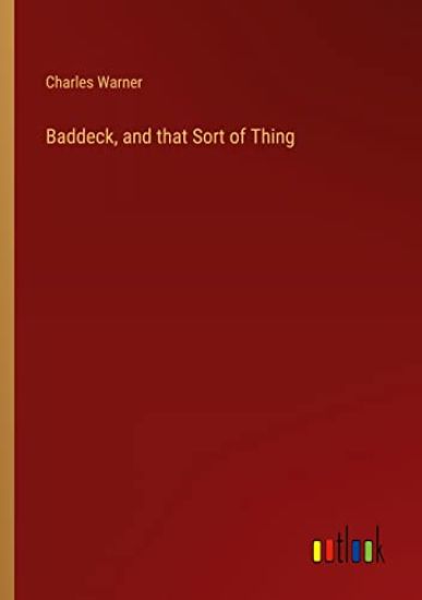 Baddeck, and that Sort of Thing