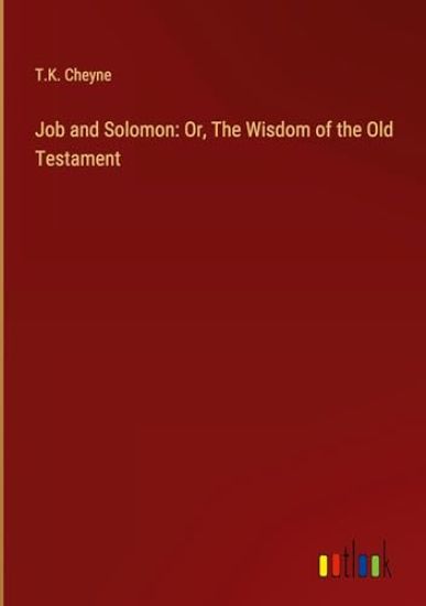 Job and Solomon