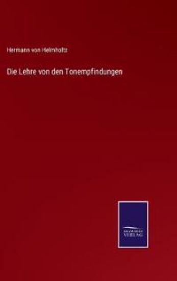 Die Lehre von den Tonempfindungen