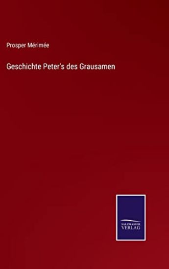 Geschichte Peter's des Grausamen