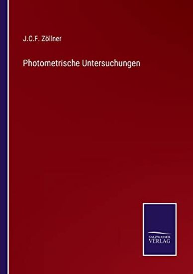 Photometrische Untersuchungen
