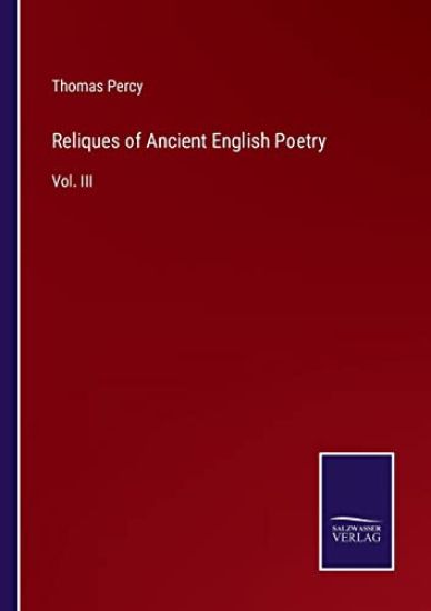 Reliques of Ancient English Poetry