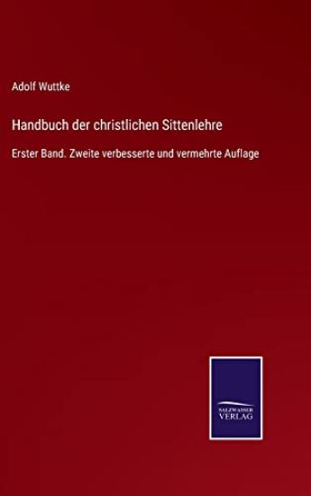 Handbuch der christlichen Sittenlehre