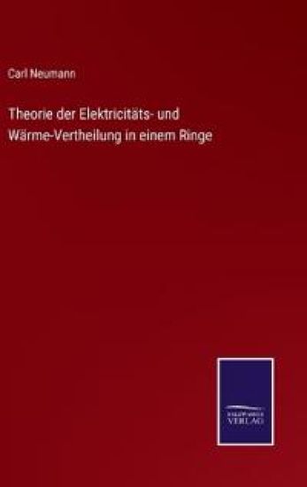 Theorie der Elektricitäts- und Wärme-Vertheilung in einem Ringe