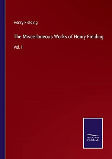 The Miscellaneous Works of Henry Fielding