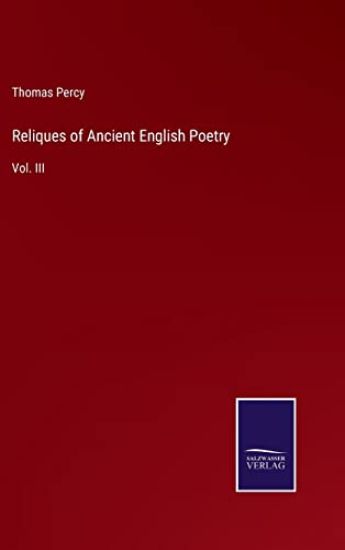 Reliques of Ancient English Poetry